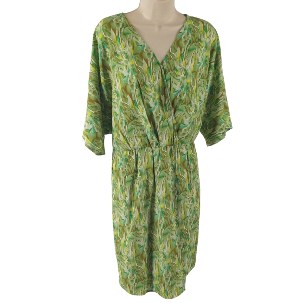 Grace Karin Green Patterned Dress